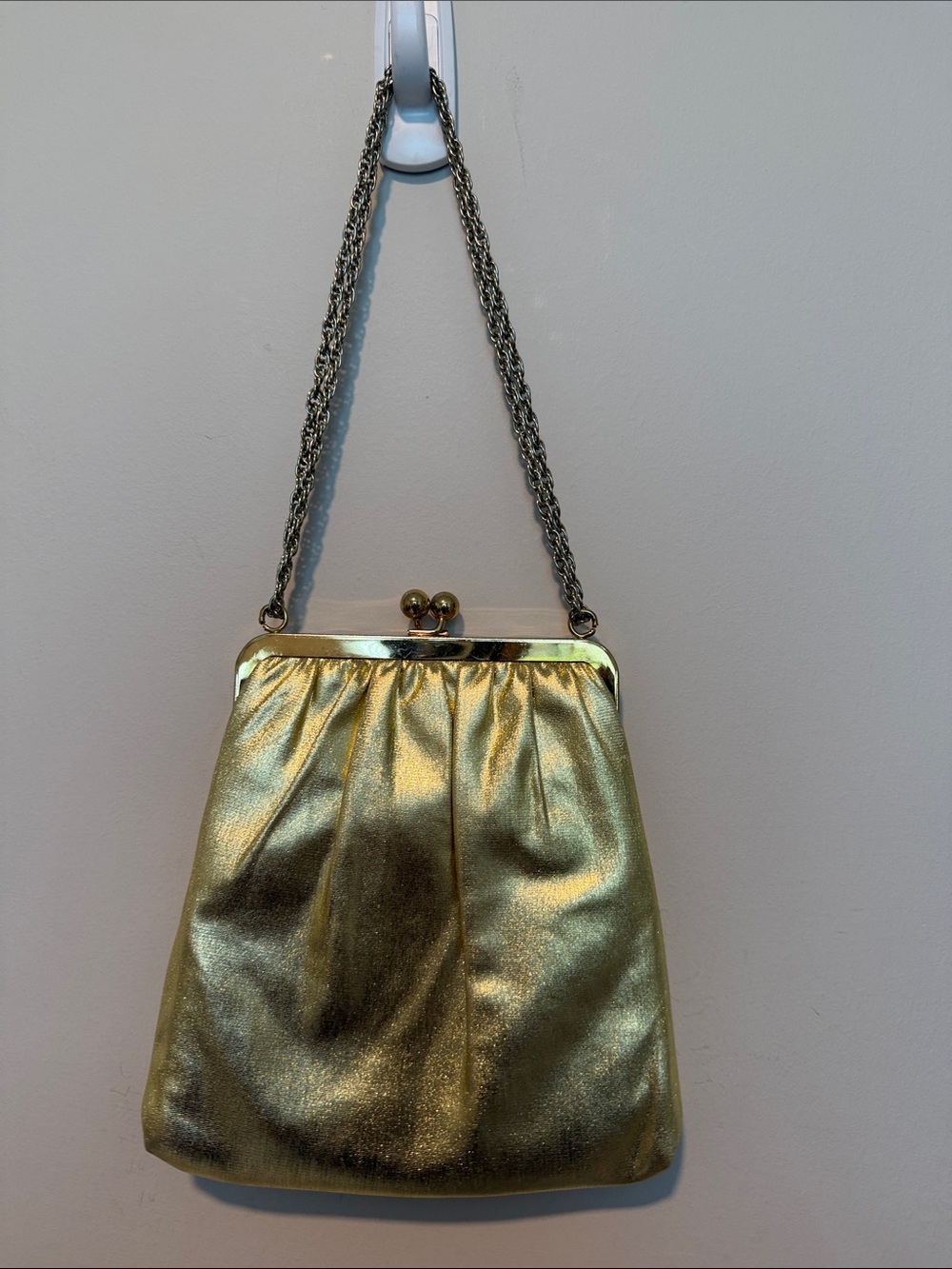 Vintage Harry Levine USA clutch with Chain Strap